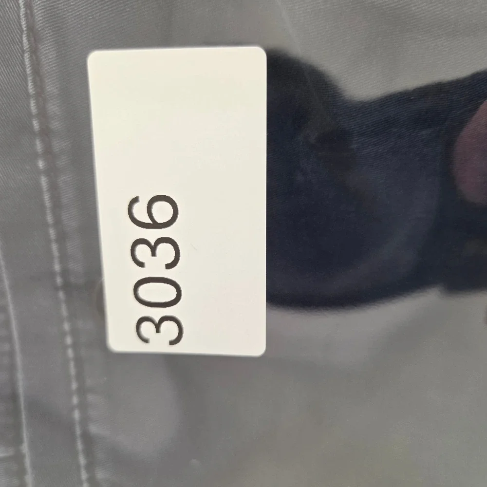 Tommy Hilfiger Tailored Fit Chino Pants Mens 34/32 Navy Blue Cotton Twill 3036